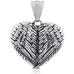 Stainless Steel Heart Pendant