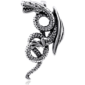 Stainless Steel Dragon Pendant