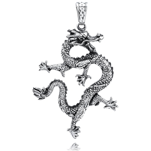 Stainless Steel Pendant -Dragon