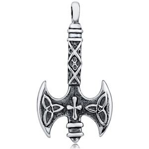 Stainless Steel Axe Pendant