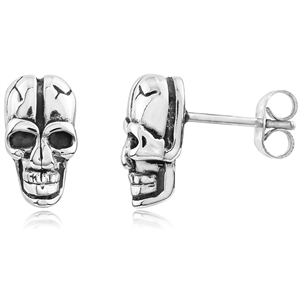 Stainless Steel Studs - Skull