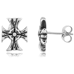 Stainless Steel Studs - Cross