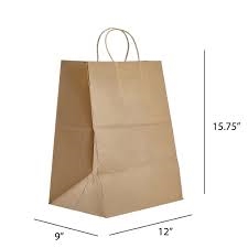 Large Kraft Handle Paper Bag