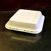 EcoSource Compostable Bagasse Clamshell 9" x 9" x 3"