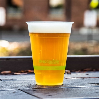 StalkMarket Compostable Clear PLA Cold Cup 16 oz