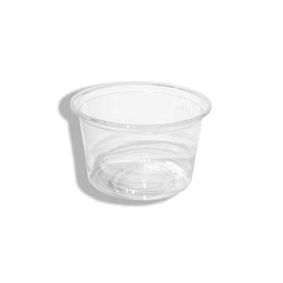 StalkMarket Compostable Clear PLA Portion Cup 4 oz
