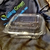 StalkMarket Clear Compostable PLA Clamshell 8"