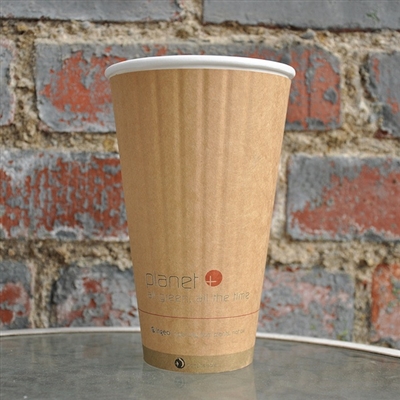 Planet+ Compostable Insulated Hot Cup 20 oz