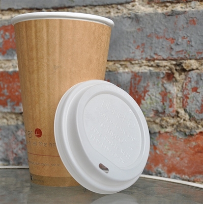 Planet+ Compostable Lid for 20 oz Insulated Hot Cup