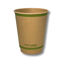 Planet+ Compostable Insulated Hot Cup 16 oz
