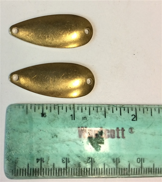 50 Small Brass Spoons