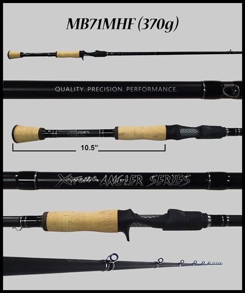 MB71MHF - 7'1" Medium Heavy Fast Casting Rod