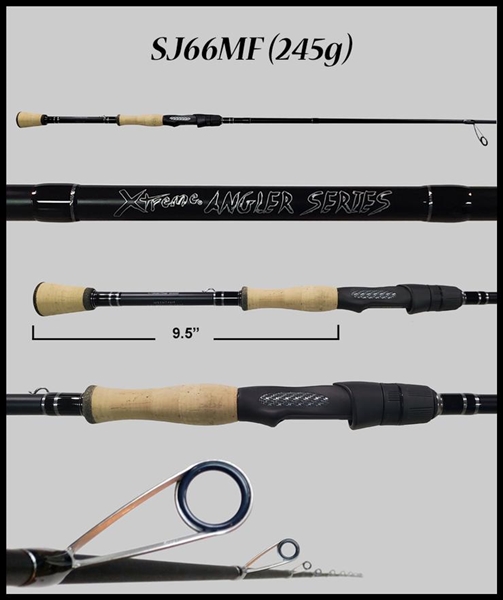 SJ66MF - 6'6" Medium Fast Spinning Rod