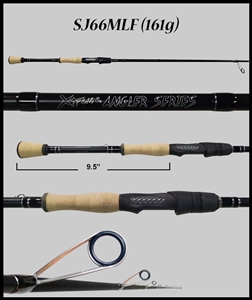 SJ66MLF - 6'6" Medium-Light Fast Spinning Rod