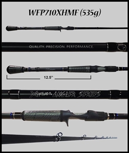 WSWB710XHMF - 7'10" Xtra-Heavy Mod-Fast Casting Rod