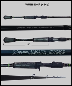 WMB610HF - 6'10" Heavy Fast Casting Rod