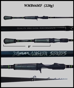 WMB66MF - 6'6" Medium Fast Casting Rod