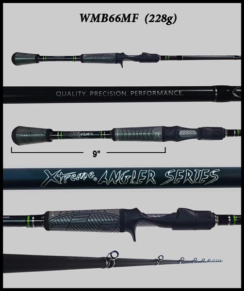 WMB66MF - 6'6" Medium Fast Casting Rod