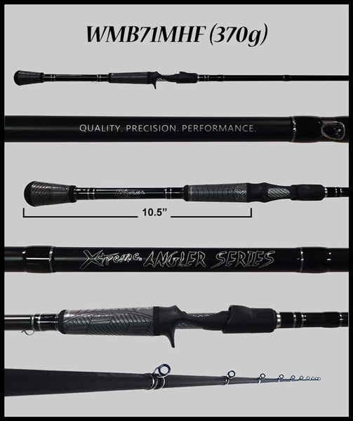WMB71MHF - 7'1" Medium Heavy Fast Casting Rod