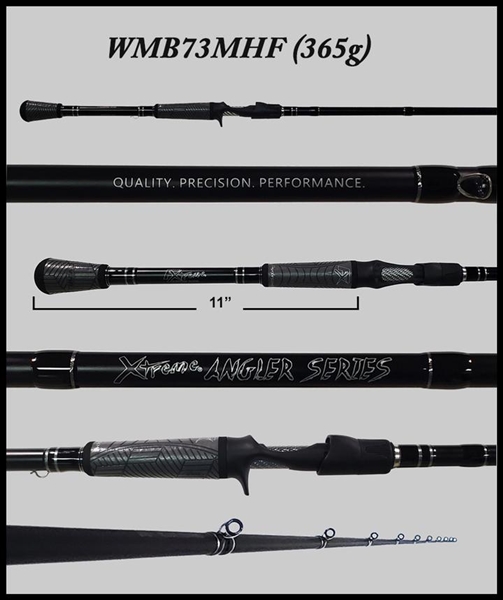 WMB73MHF - 7'3" Heavy Fast Casting Rod