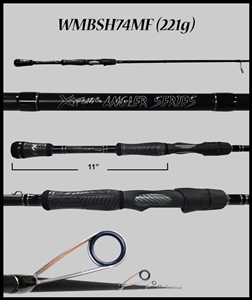 WMBSH74MF - 7'4" Medium Fast Spinning Rod