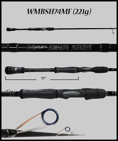 WMBSH74MF - 7'4" Medium Fast Spinning Rod