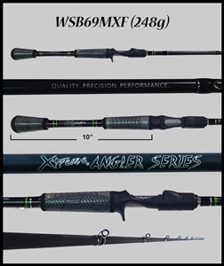 WSB69MXF - 6'9" Medium Xtra-Fast Casting Rod