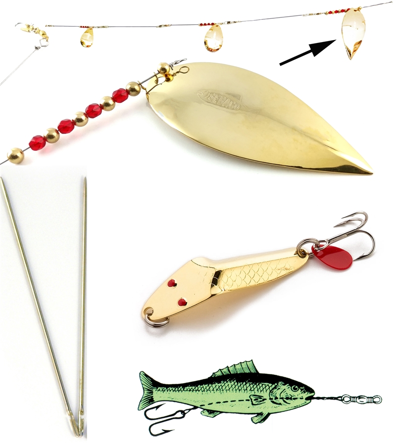 Al's Goldfish fishing lure set for Christmas day