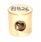 G18350 - Back Gauge Brass Screw Nut - Fabricated - Same as Challenge Part #8826