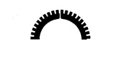 G22553 - Stahl Part # 2176360100 - Perforating Blade/Split/40 Teeth/For 20mm Shaft/37.5mm OD x 26mm ID x 0.5mm TK