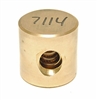 G26664 - Back Gauge Brass Screw Nut - Fabricated - Same as Challenge Part #7114