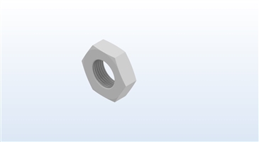 Pull Arm Locknut-Upper-Same as Polar 233185 - Fabricated