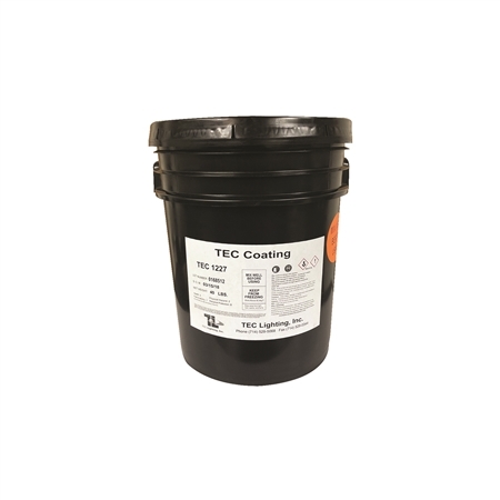 G38011 - TEC Lighting UV Coating -Item TEC-1227 - Standard High Gloss - 5 Gallon Pail