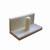 G40513 - Jogging Block with Magnetic Strip - 5" x 10" White/Plastic/Each