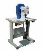 Electric or Pneumatic Eyeletter with Safety and Laser Target Light for Bates Eyelets