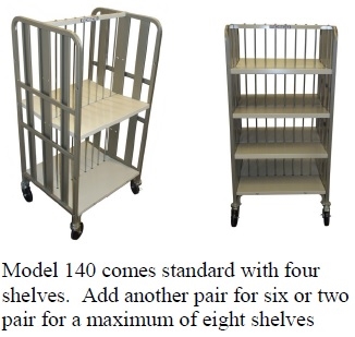 Additional Shelves For Rosback Model 140 - One Pair