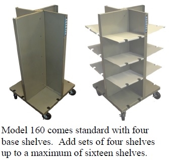 Additional Shelves For Rosback Model 160 - Set of Four