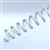 Spiral Plastic Coil 4:1 12" [30 mm (1-3/16"), Clear] Box 100