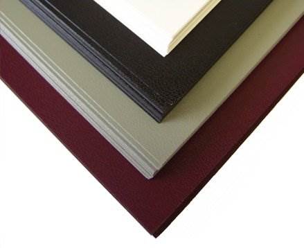 206 Composition Cover [8-1/2" X 11", Maroon, Square Corner, No Window, Unpunched] Pack 100