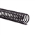 3:1 Pitch x 36" Spiral Plastic Coil [25 mm, Black] Box 100