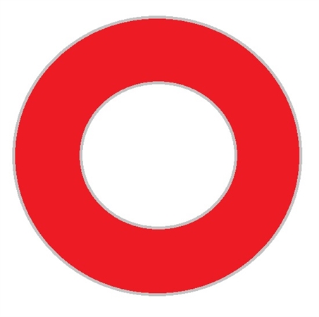 Male Scoring Disc Red 220-414