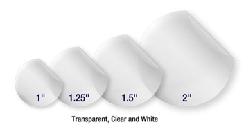 Ultra Translucent Tabs 1"/Black Box/White Timing Mark/Non Perf/ 5M Roll/100M Case