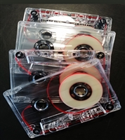 1/8" Cassette Leader Tape - Clear