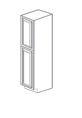 Fairfield Series  Crown Maple SPICE DRAWER - 1 DRAWER (6"Wx24"D"x34 1/2"H) from The Cabinet Depot