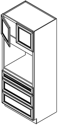 Advantage Series  Dark Chocolate Oak SPICE DRAWER - 1 DRAWER (6"Wx24"D"x34 1/2"H) from The Cabinet Depot