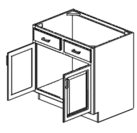 Ashford Series  Charleston Saddle SPICE DRAWER - 1 DRAWER (6"Wx24"D"x34 1/2"H) from The Cabinet Depot