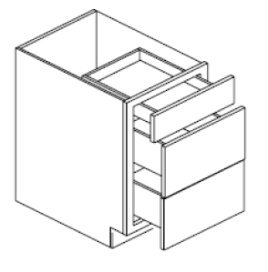 Fairfield Series  Barrington White SPICE DRAWER - 1 DRAWER (6"Wx24"D"x34 1/2"H) from The Cabinet Depot