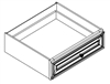 Ashford Series  Charleston White  Accessories SPICE DRAWER - 1 DRAWER (6"Wx24"D"x34 1/2"H) from The Cabinet Depot