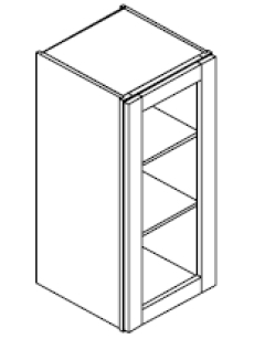 Ashford Series Frost White Shaker SPICE DRAWER - 1 DRAWER (6"Wx24"D"x34 1/2"H) from The Cabinet Depot