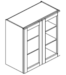 Ashford Series  Frost White Shaker SPICE DRAWER - 1 DRAWER (6"Wx24"D"x34 1/2"H) from The Cabinet Depot